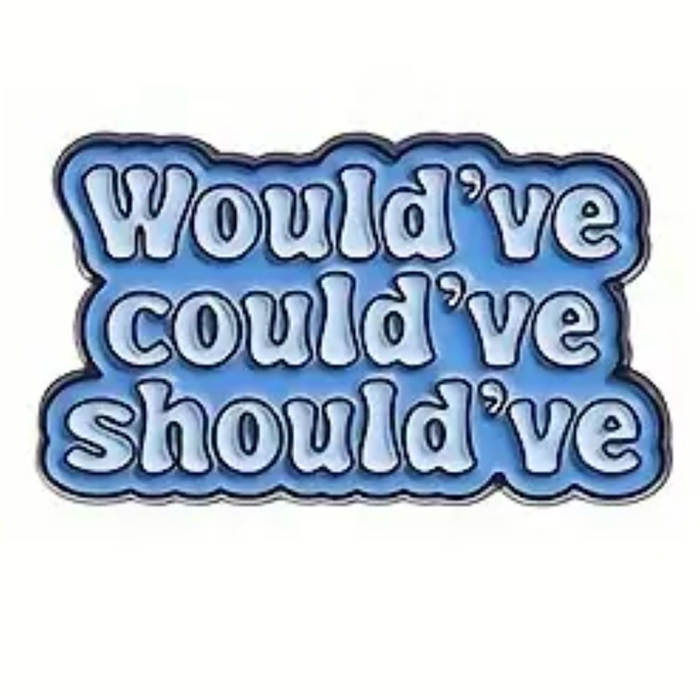 Taylor Swift Themed Enamel Pin Would’ve Could’ve Should’ve Song Title/Lyrics NEW